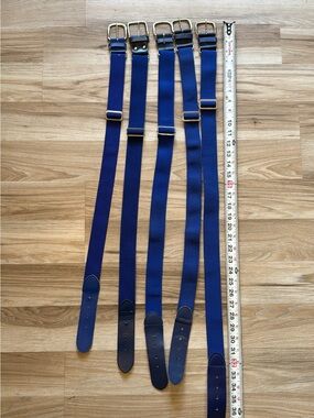Lot of softball belts